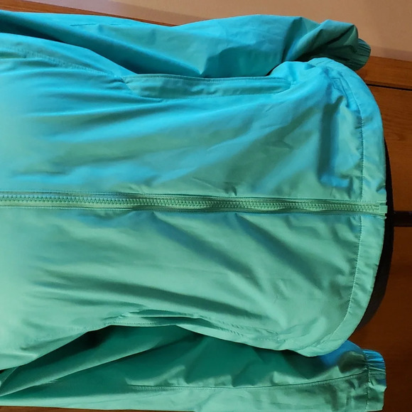 Rei lightweight green hooded full zip pocket jacket - Picture 3 of 8